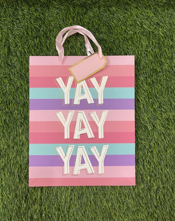 Medium "Yay" Gift Bag